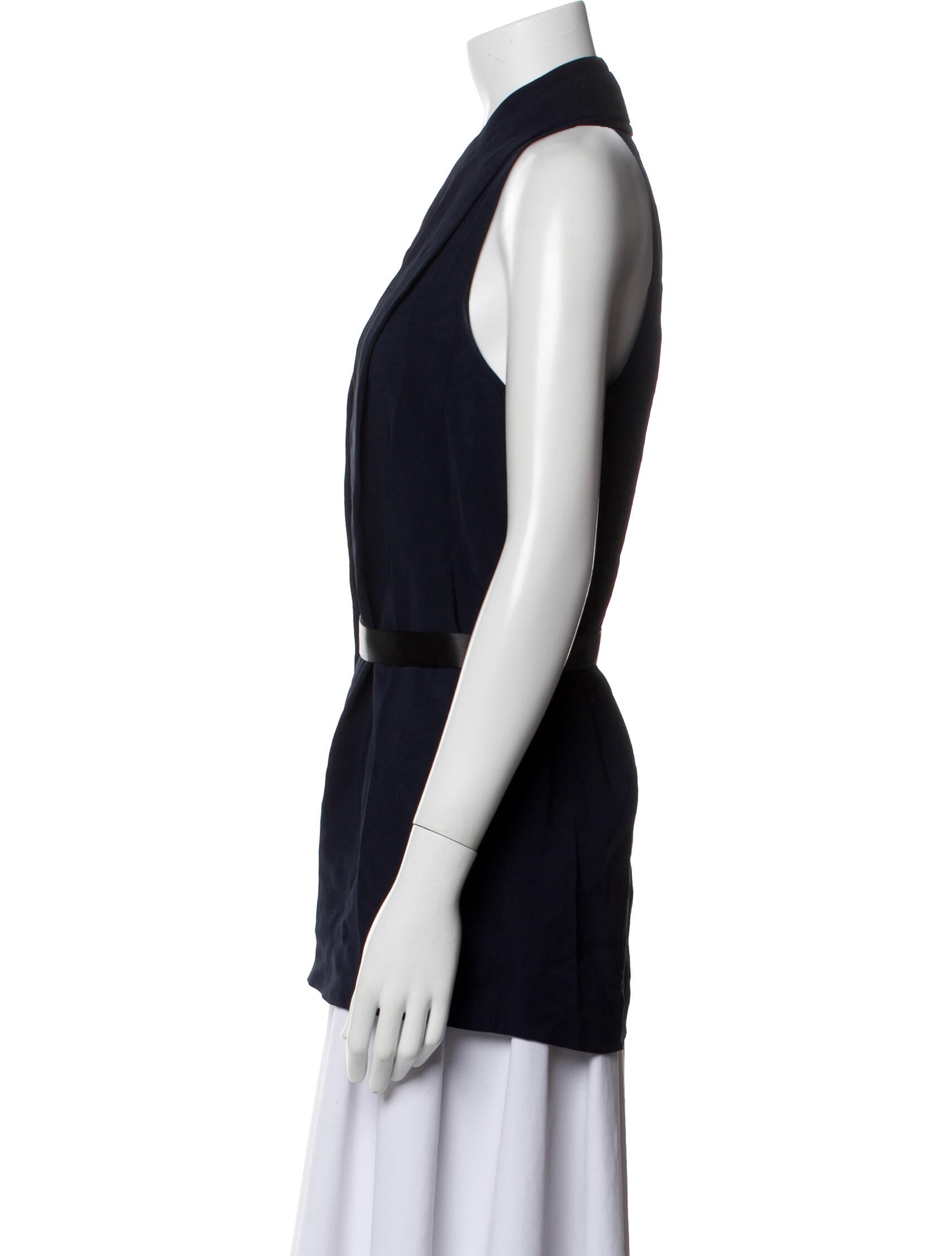 Alexander Wang Halterneck Sleeveless Top